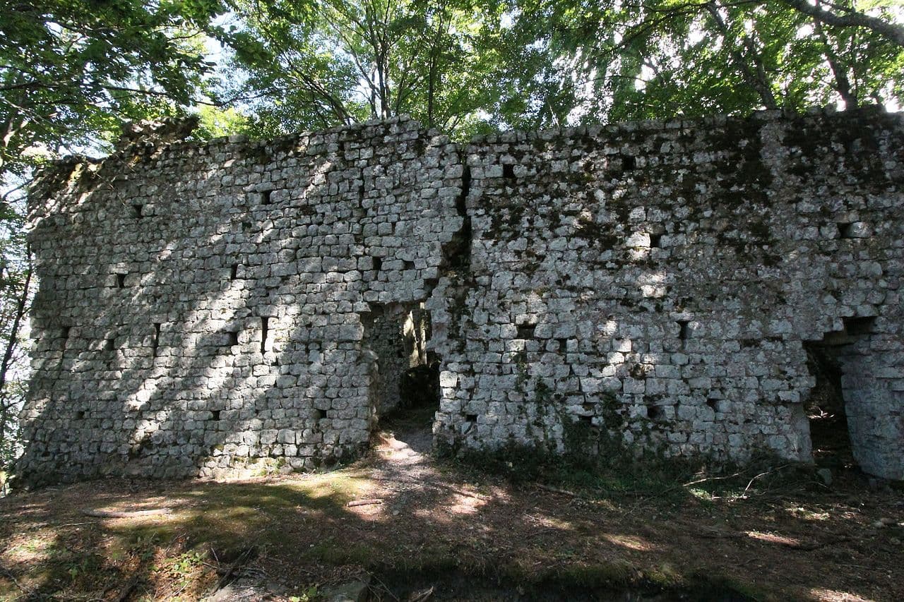 El castillo de Sassoforte - Roccastrada