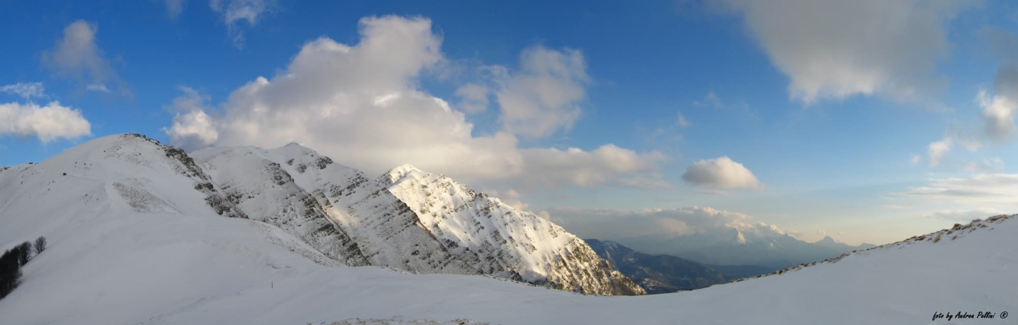 Il crinale appenninico dalla Sella di M.Acuto