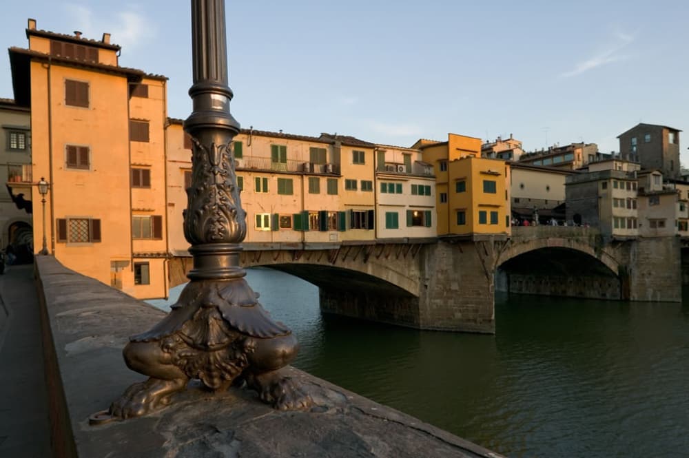 Ponte Vecchio al calar del sole