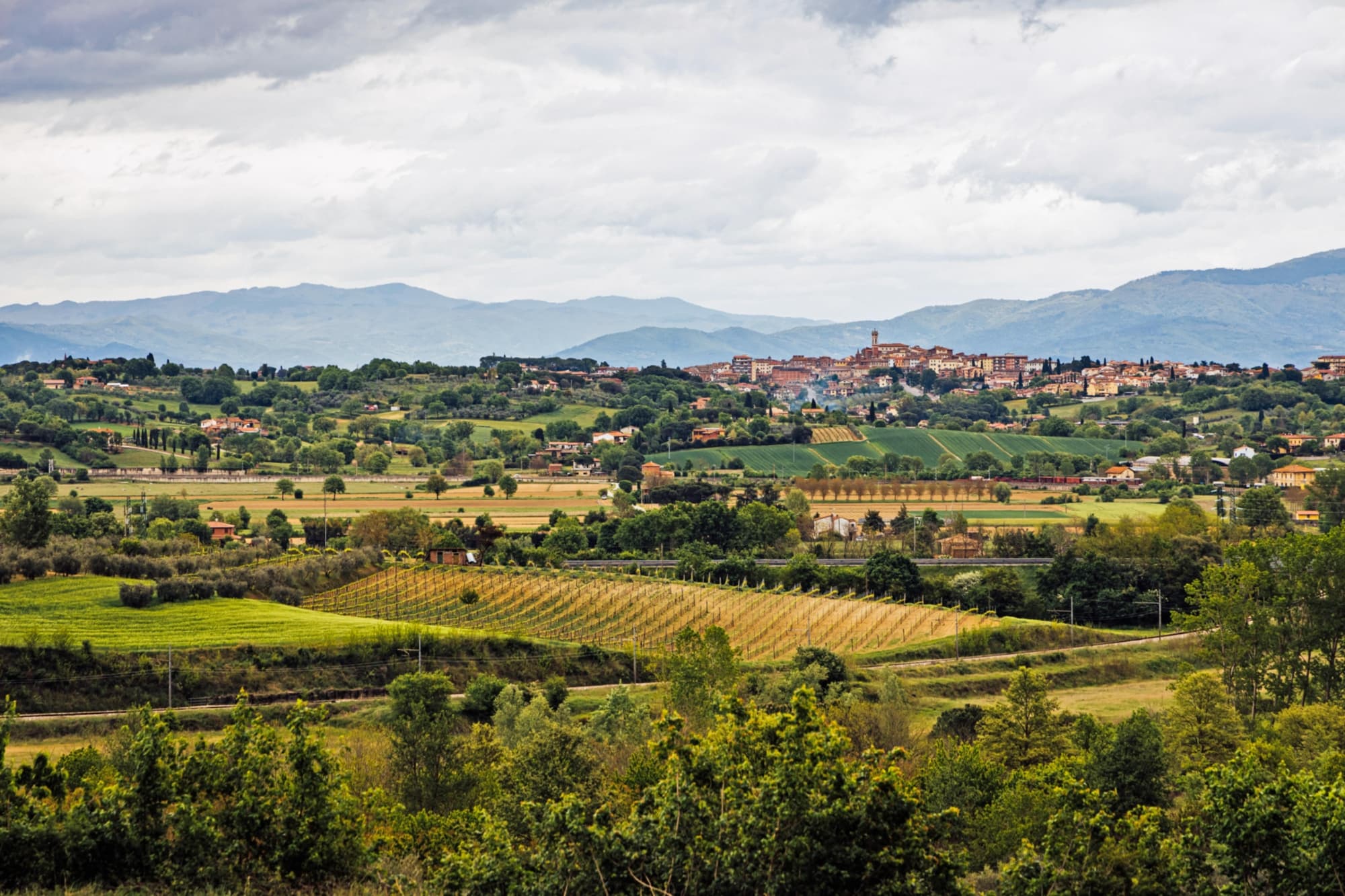 Percorso delle Bonifiche della Valdichiana