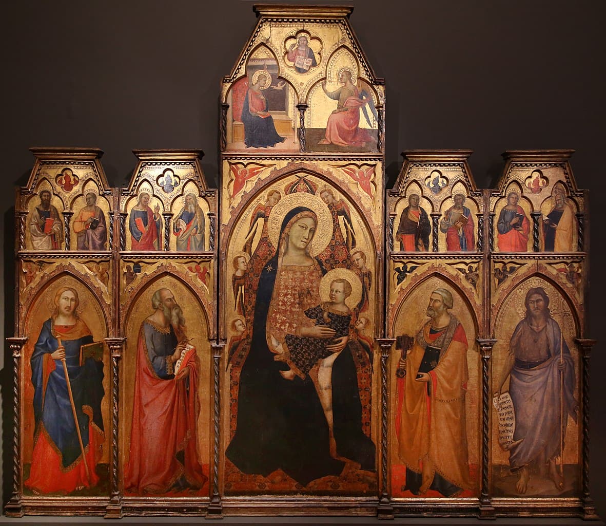 Polittico di San Giovanni Fuorcivitas, Taddeo Gaddi