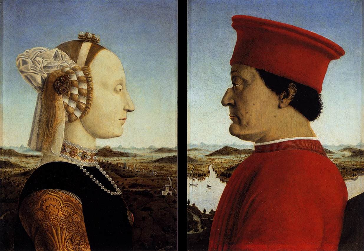 Ritratto-Duchi-Urbino-Piero-Della-Francesca-Uffizi