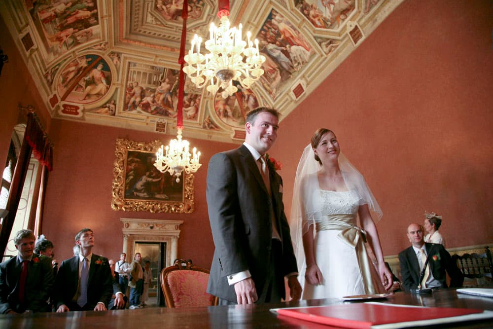 wedding sala del concistoro