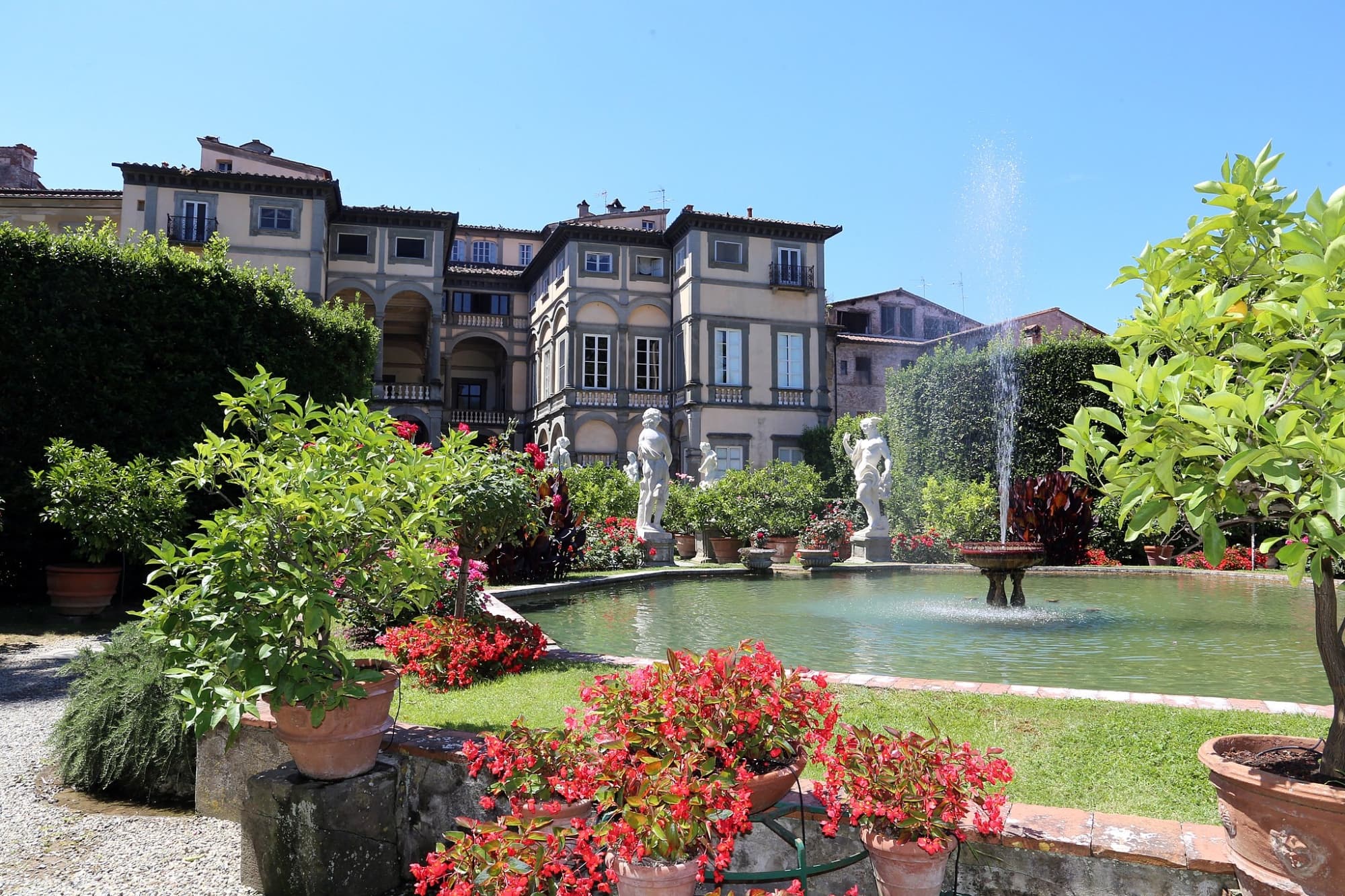 Palacio Pfanner en Lucca