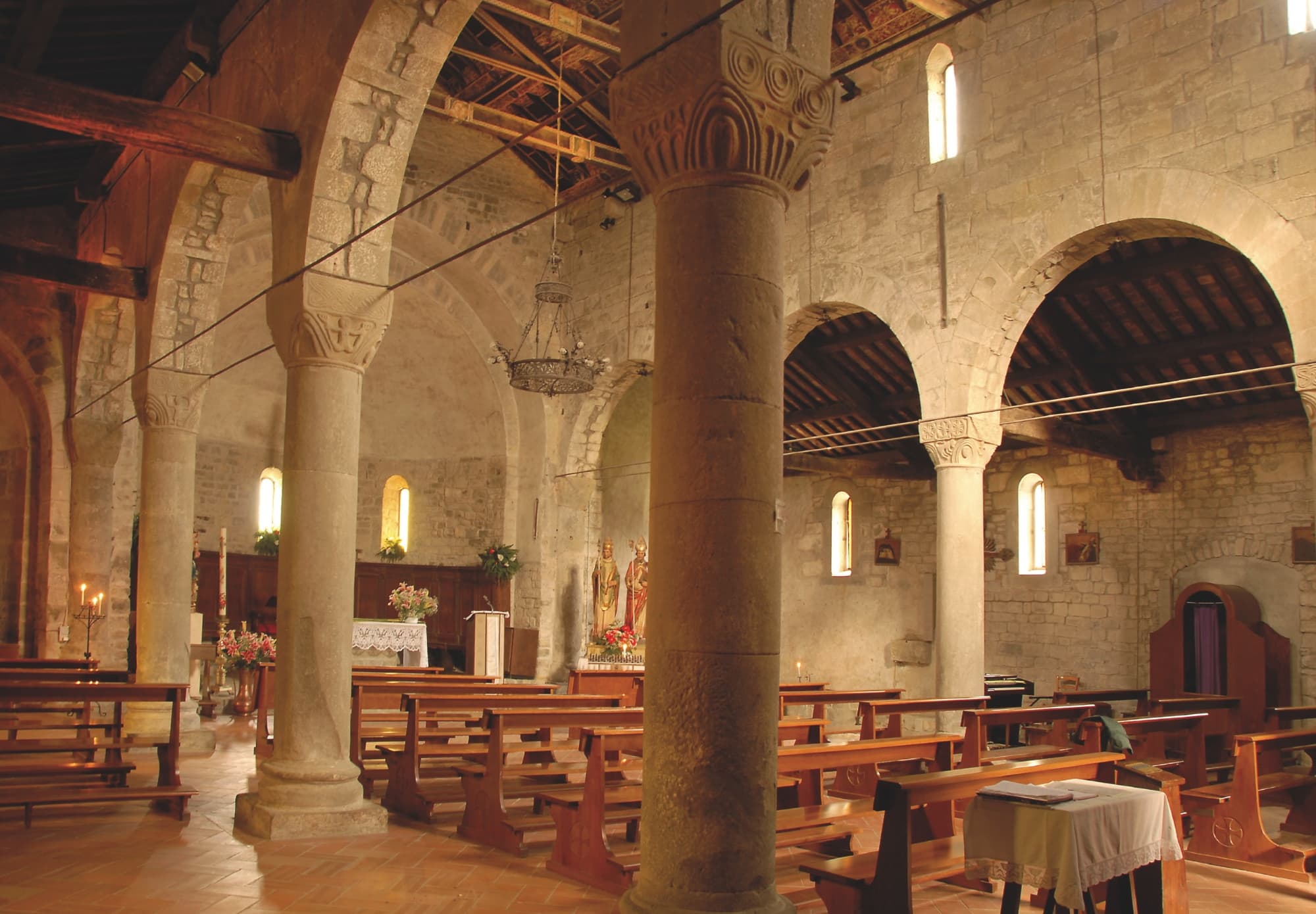 Pfarrkirche codiponte Innenseite