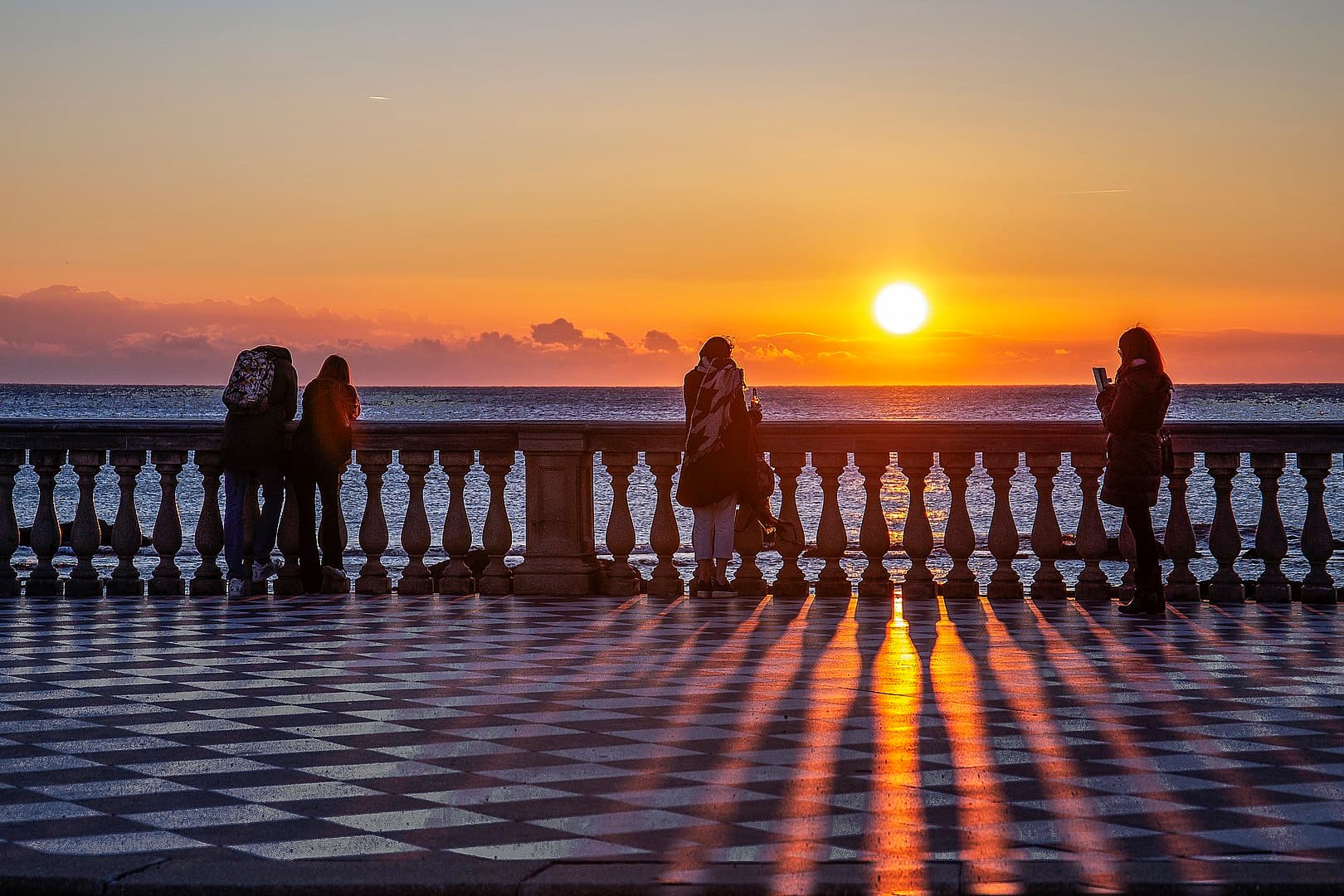 Terraza Mascagni en Livorno