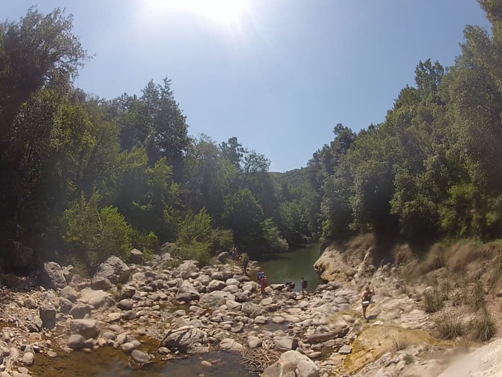 Torrente Farma en Toscana