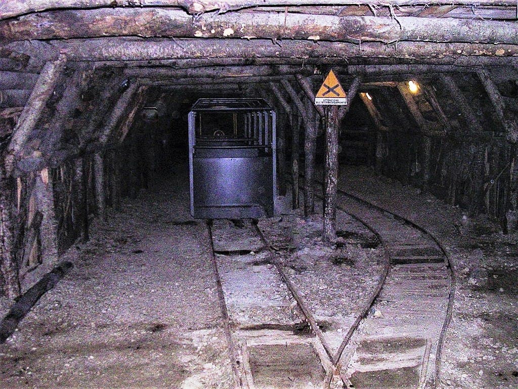 Gallery in the Park Mining Museum of Abbadia San Salvatore